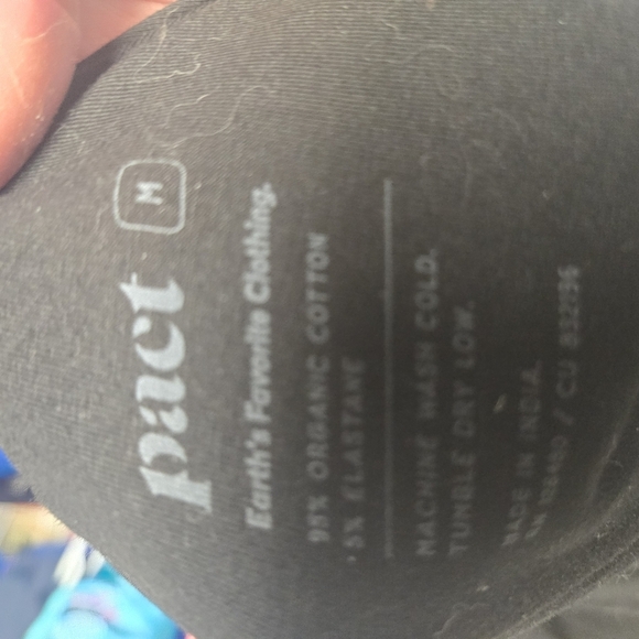 Pact Black Organic Cotton Bodysuit - Picture 8 of 10